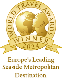 Gold seal of recognition for Best Seaside Metropolitan Destination 2024
