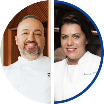 Rui Martins e Luke Nguyen