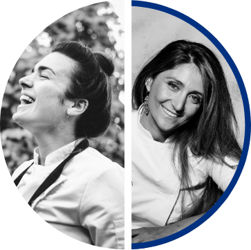 Aurora Goy and Lucía Freitas